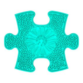   Muffik szenzoros ortopédiai szőnyeg mini rét puzzle türkiz - puha