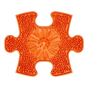   Muffik szenzoros ortopédiai szőnyeg mini rét puzzle narancs - puha