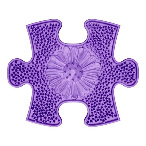 Muffik szenzoros ortopédiai szőnyeg mini rét puzzle lila - kemény