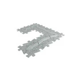   Muffik Ortopédiai Puzzle Szőnyeg - Kígyó Készlet, Szürke, 6 db
