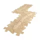 Muffik Ortopédiai Puzzle Szőnyeg - Kígyó Készlet, Bézs, 6 db
