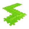 Muffik Ortopédiai Puzzle Szőnyeg - Kígyó Készlet, Lime, 6 db