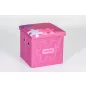 Muffik tároló doboz- Rózsaszín