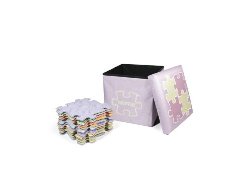 MUFFIK Tárolódoboz – kicsi, pasztell rózsaszín