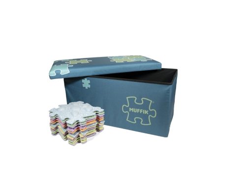 MUFFIK Tárolódoboz – nagy, kék
