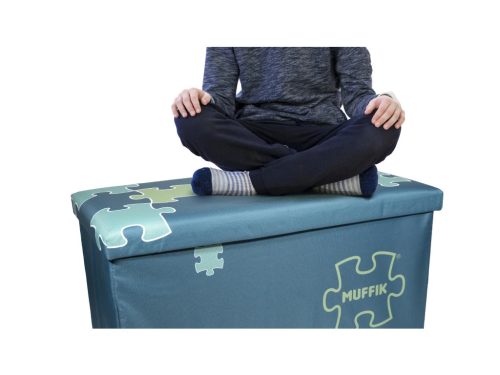 MUFFIK Tárolódoboz – nagy, kék