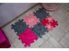 Muffik szenzoros ortopédiai szőnyeg puzzle ágacskák fehér- kemény