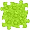 Muffik szenzoros ortopédia szőnyeg- Gesztenye Puha lime