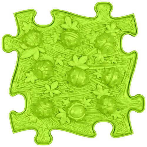 Muffik szenzoros ortopédia szőnyeg- Gesztenye Puha lime