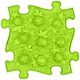 Muffik szenzoros ortopédia szőnyeg- Gesztenye Puha lime