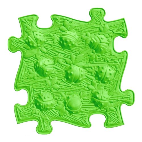 Muffik szenzoros ortopédiai szőnyeg puzzle gesztenye lime- kemény