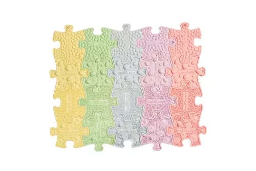 Muffik Szenzoros nano puzzle szett - pasztell, 20 db-os