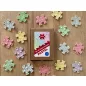 Muffik Szenzoros nano puzzle szett - pasztell, 20 db-os