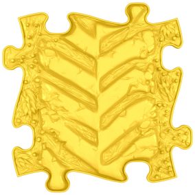 Muffik szenzoros ortopédia szőnyeg- Traktor Nyom sárga