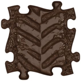 Muffik szenzoros ortopédia szőnyeg- Traktor Nyom barna