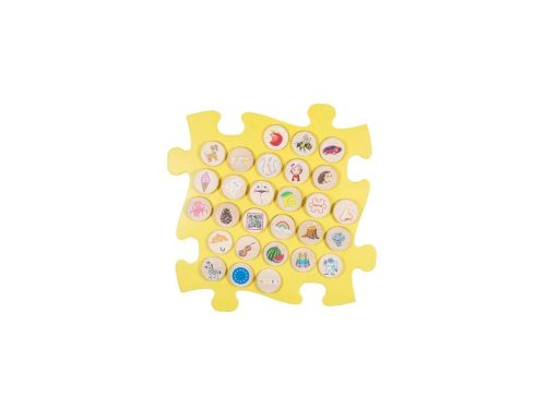 MUFFIK Érzékszervi Ortopéd Puzzle Szőnyeg – Angol Ábécé