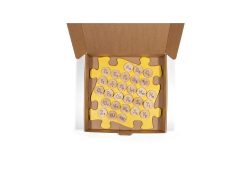 MUFFIK Érzékszervi Ortopéd Puzzle Szőnyeg – Német Ábécé