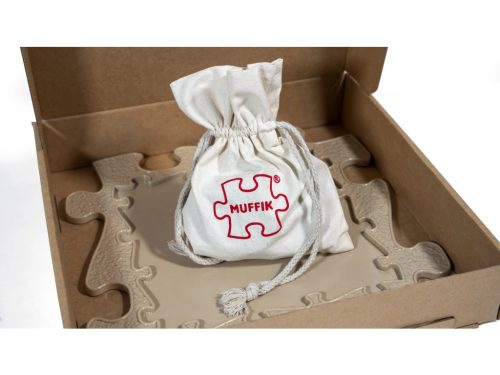 MUFFIK Puzzles in Puzzle ortopédiai szőnyeg – bézs