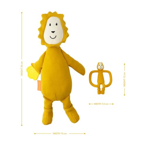 Rágómaki - Rágoszlán és oroszlános plüss szett