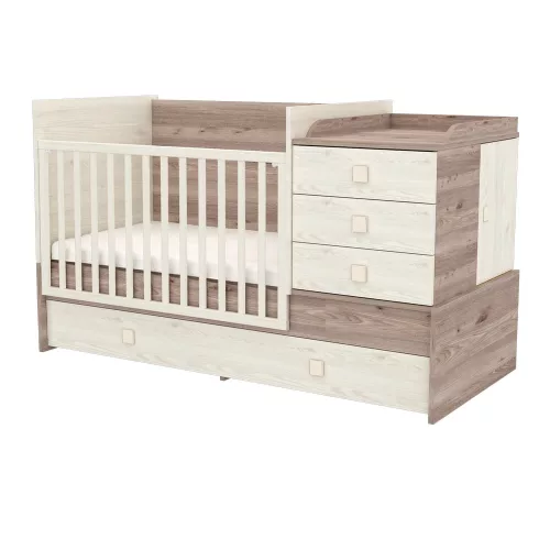 Timba Multi kombi gyermekágy krém-fűz