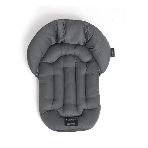 FIKAGO Puha alátét párnával Gomba Szürke M