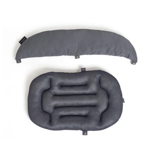 FIKAGO Puha alátét párnával Gomba Szürke M