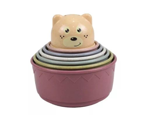 Öko macis toronyépítő játék Magni