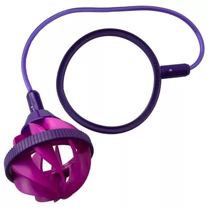 Hula hoop ugráló játék labdával, 3 féle színben Magni