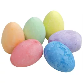 Tojás alakú aszfalt kréta 6 db-os Magni