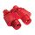 Piros gyerektávcső védőtok nélkül - Super 40 Red Binocular without Case