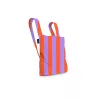 Notabag bevásárlótáska - Purple Stripes