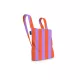 Notabag bevásárlótáska - Purple Stripes