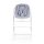 Childhome Evosit újszülött szék fehér váz - szürke huzat