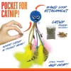 NERF CAT Macskajáték polip csörgőkkel és pálcával 30 cm