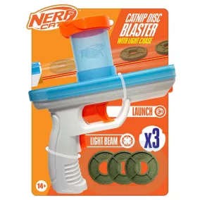   NERF CAT Macskajáték Catnip blaster 3 db catnip koronggal 20 cm