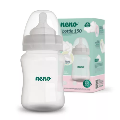 NENO Antikólikus cumisüveg 150ml, 0m+