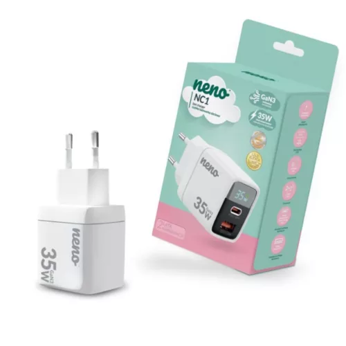 NENO Gyors töltő hálózati NC1 35W GaN3