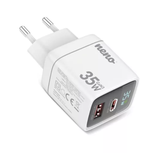 NENO Gyors töltő hálózati NC1 35W GaN3