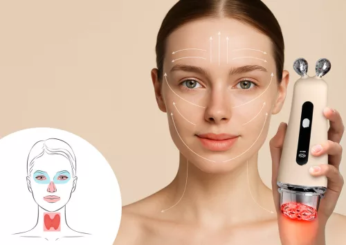 NENO Beauty Arcformázó és kontúrozó készülék EMS és RF technológiával