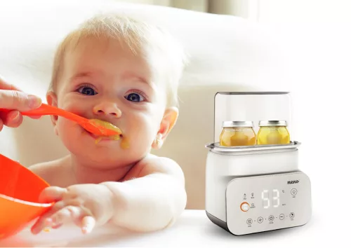 NENO Vita 5 az 1-ben cumisüveg sterilizáló és melegítő 2 cumisüveghez, kiolvasztás funkcióval