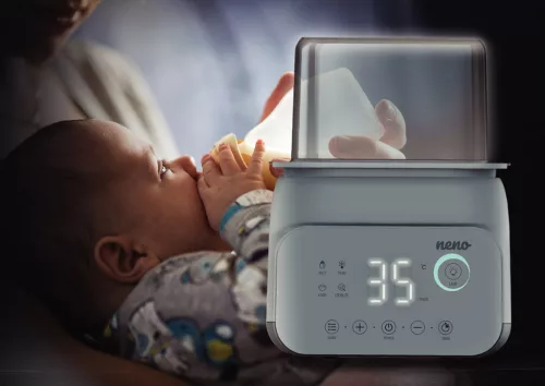 NENO Vita 5 az 1-ben cumisüveg sterilizáló és melegítő 2 cumisüveghez, kiolvasztás funkcióval