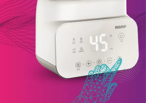 NENO Vita 5 az 1-ben cumisüveg sterilizáló és melegítő 2 cumisüveghez, kiolvasztás funkcióval