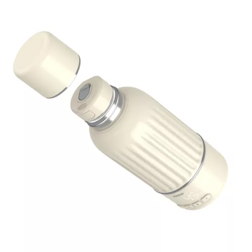 NENO Nevio vezeték nélküli tej-, víz- és italmelegítő öblítő funkcióval, 500 ml, 35–55 °C, USB-C