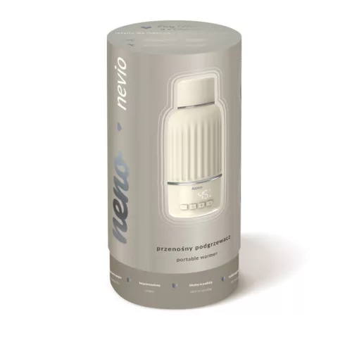 NENO Nevio vezeték nélküli tej-, víz- és italmelegítő öblítő funkcióval, 500 ml, 35–55 °C, USB-C