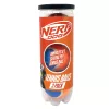 NERF DOG Játék kutyáknak 3 db teniszlabda sípoló nélkül nyomásálló dobozban 6,5 cm
