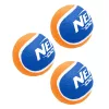 NERF DOG Játék kutyáknak 3 db teniszlabda sípoló nélkül nyomásálló dobozban 6,5 cm