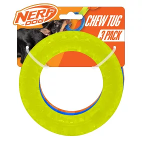   NERF DOG Játék kutyáknak 3 db átlátszó tüskés EXO gyűrű 12,5 cm