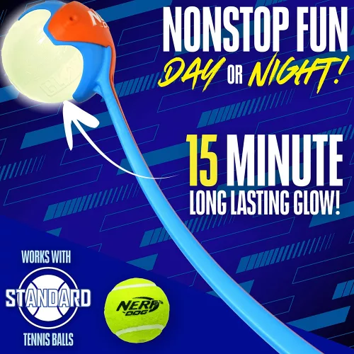 NERF DOG LED-es kutyajáték kilövő Air Strike világító funkcióval Próbáld ki