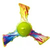 NERF DOG Játék kutyáknak háromszárnyú repülő színes fogantyúval 20 cm
