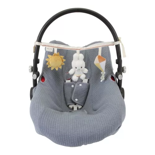 Little Dutch miffy babakocsi lánc- vintage csíkos